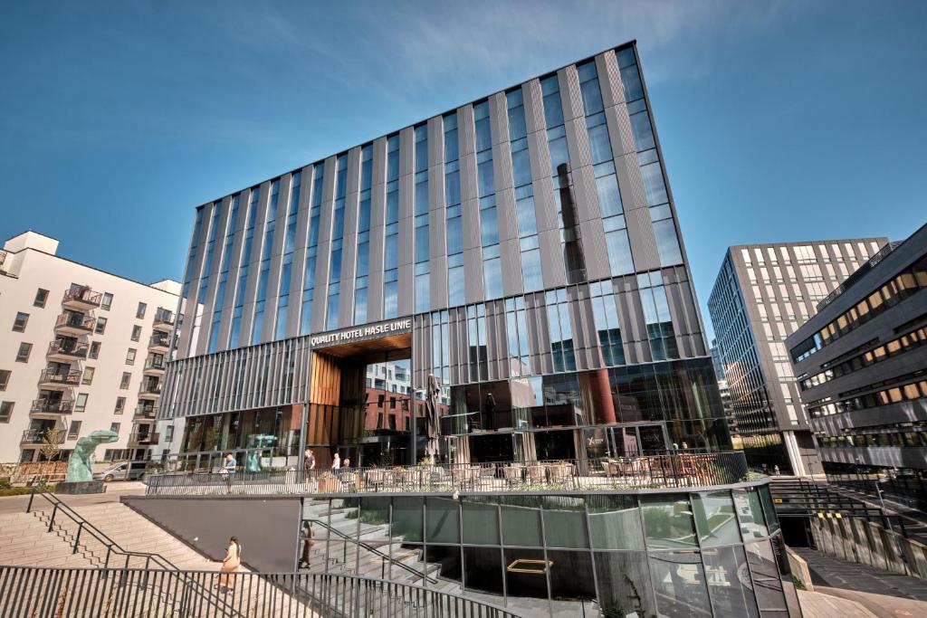 Fasade: Quality Hotel Hasle Linie